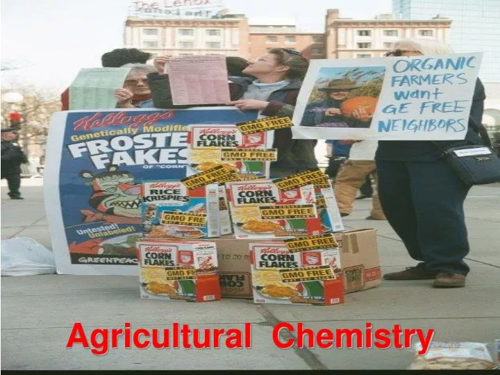agricultural chemistry