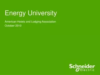 Energy University