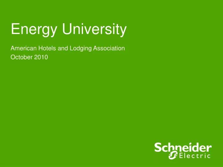 energy university