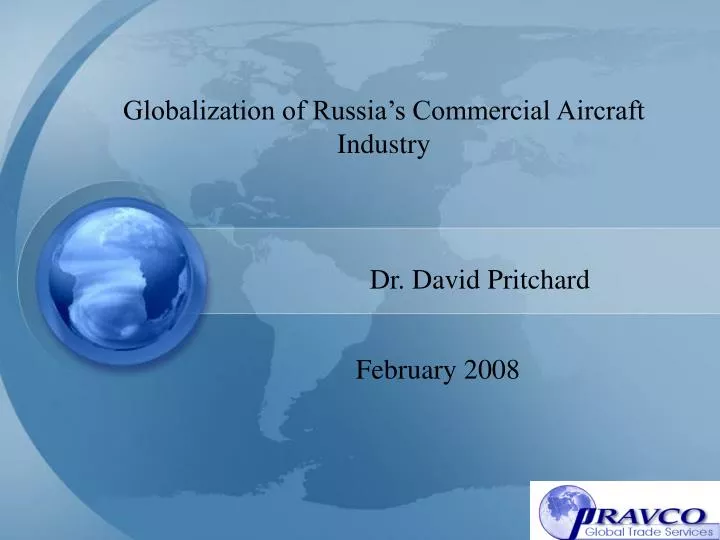 globalization of russia s commercial aircraft industry