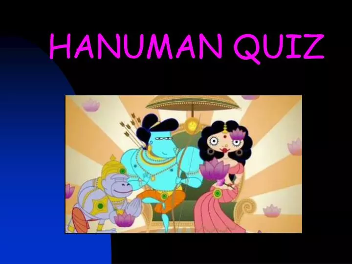 hanuman quiz