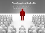 Transformational Leadership - slide 1