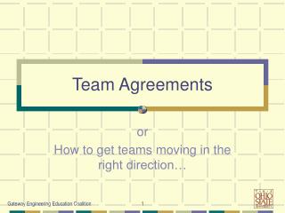 Team Agreements