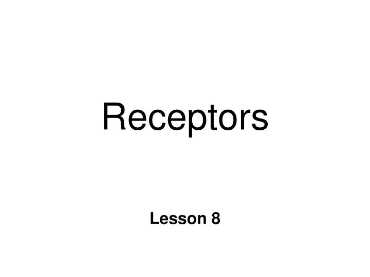 receptors