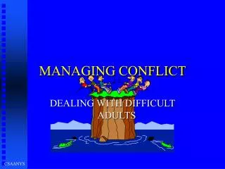 MANAGING CONFLICT