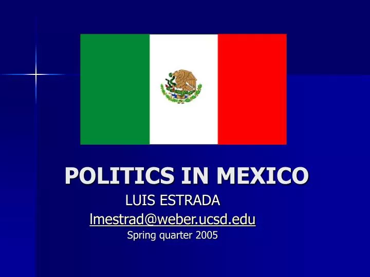 politics in mexico