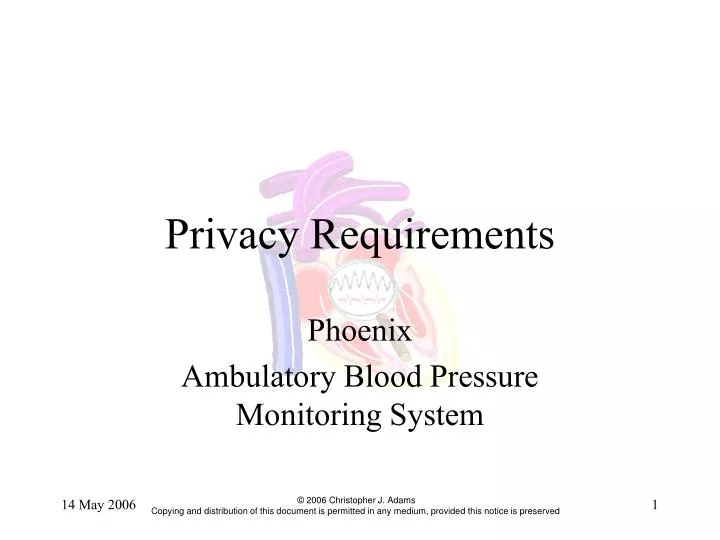 privacy requirements