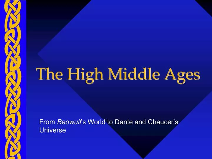the high middle ages