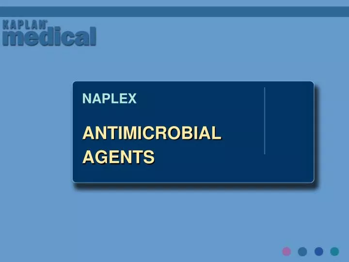 antimicrobial agents