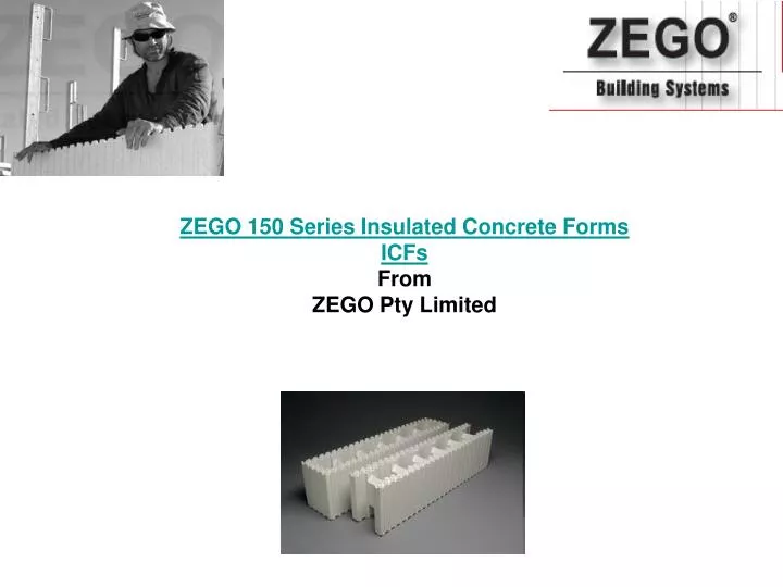 zego 150 series insulated concrete forms icfs from zego pty limited