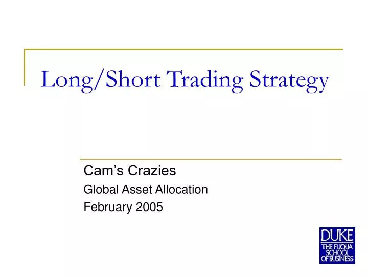long short trading strategy