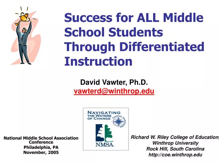 success for all middle school students through differentiated instruction