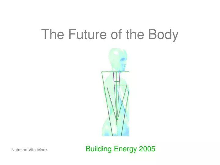 the future of the body