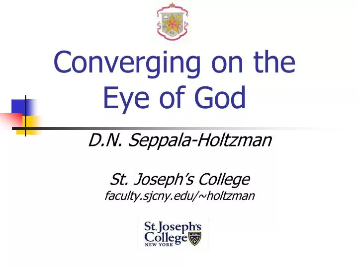 converging on the eye of god