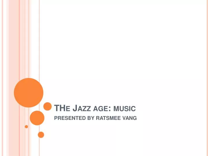the jazz age music