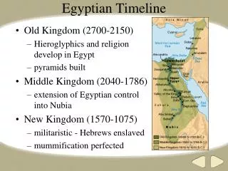 Egyptian Timeline
