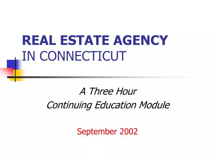 real estate agency in connecticut