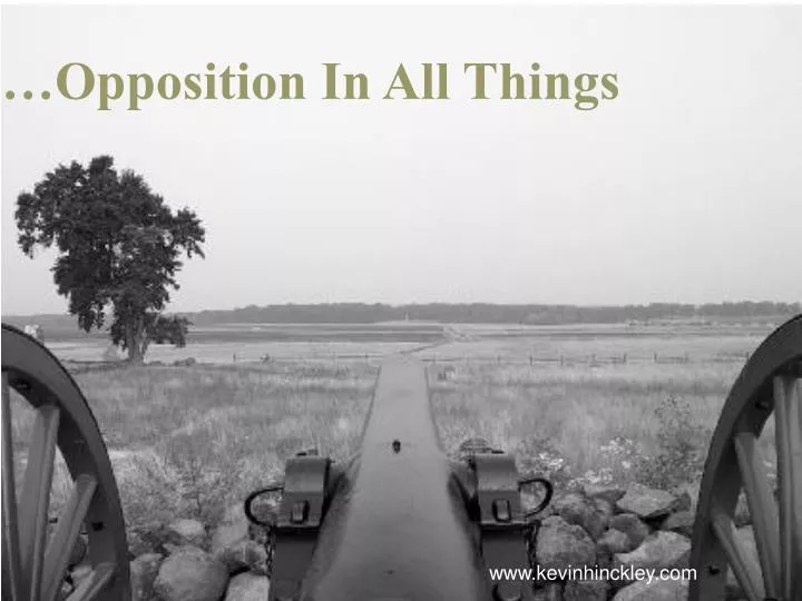 opposition in all things