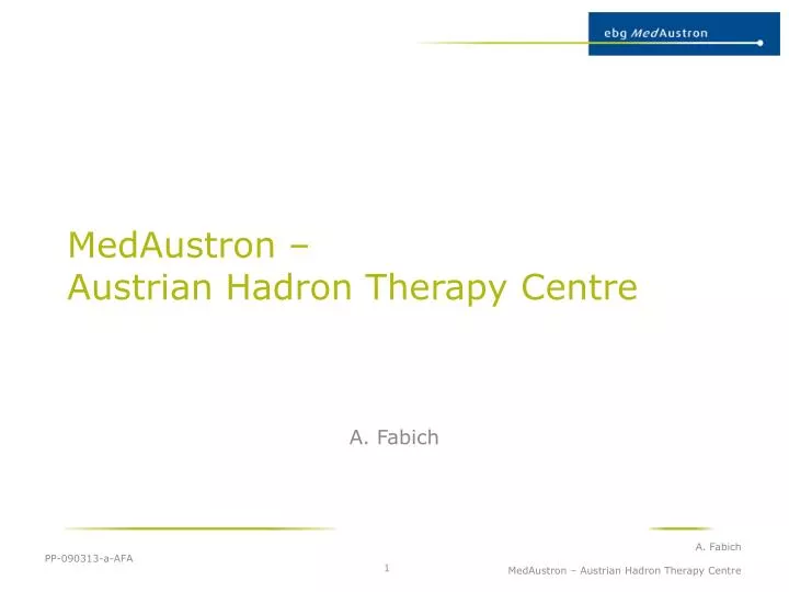 medaustron austrian hadron therapy centre