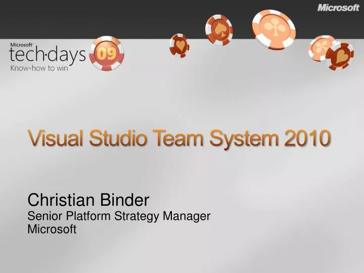 visual studio team system 2010