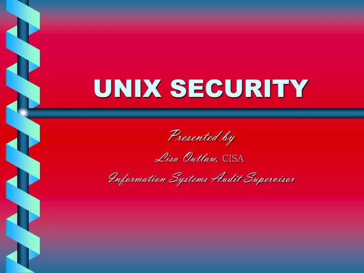 unix security
