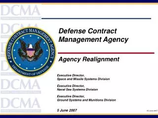 Defense Contract Management Agency