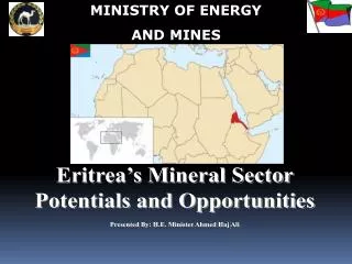 MINISTRY OF ENERGY AND MINES