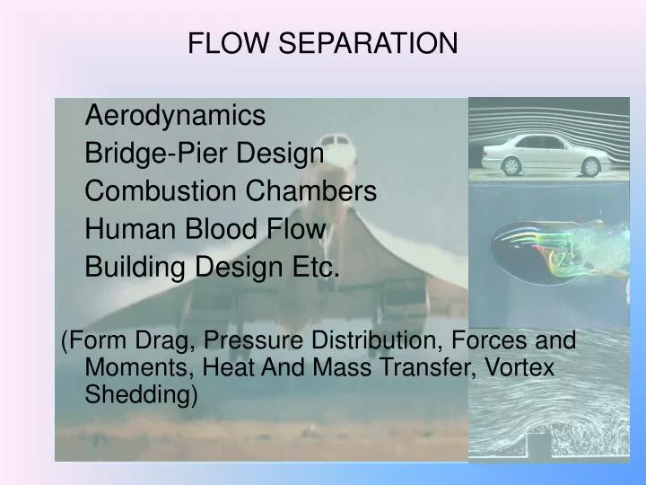 flow separation