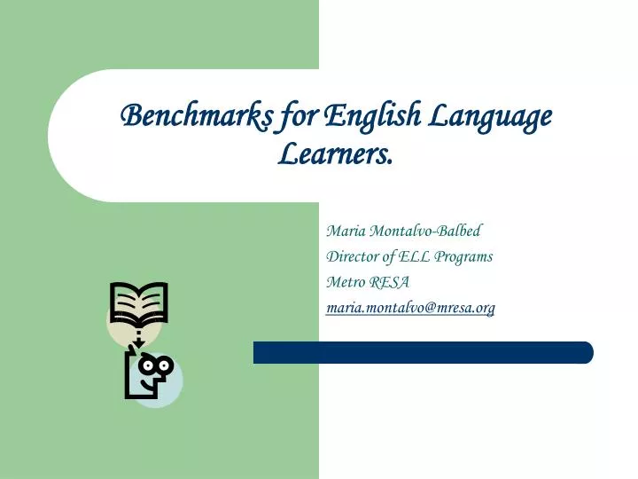 benchmarks for english language learners