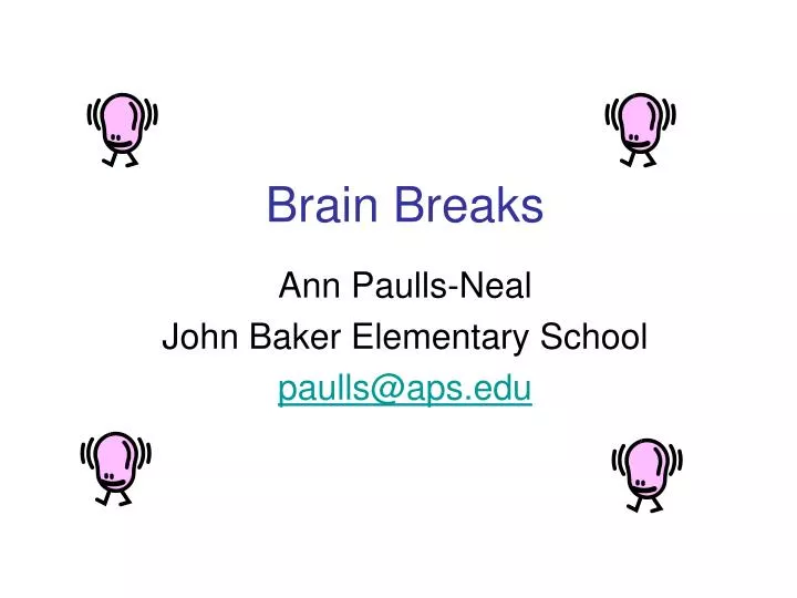 brain breaks