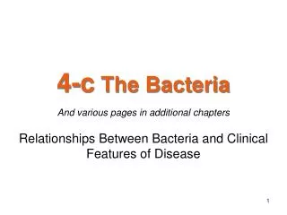 4-c The Bacteria