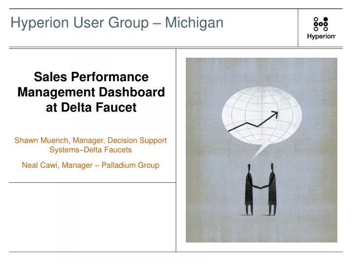 sales performance management dashboard at delta faucet