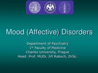 Mood (Affective) Disorders