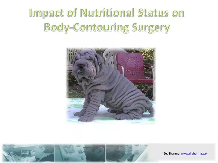 impact of nutritional status on body contouring surgery