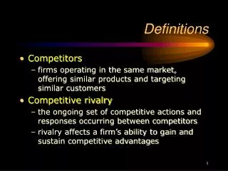 definitions