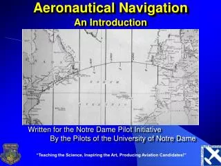 Aeronautical Navigation