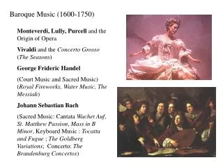 Baroque Music (1600-1750)