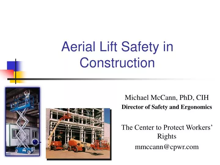 aerial lift safety in construction