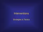 Interventions - slide 1