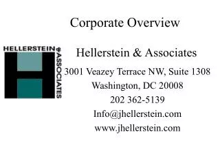Hellerstein &amp; Associates
