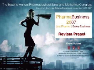 Pharma Business 20 07 Just Pharma | Enjoy Business Revista Presei