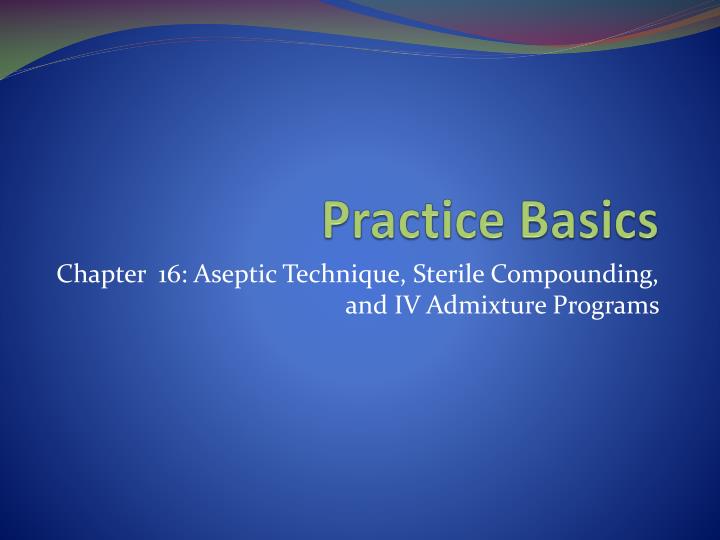 practice basics