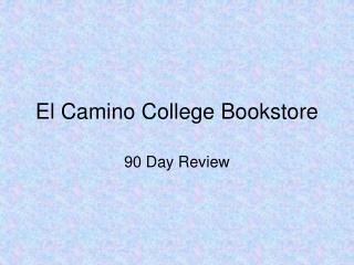 El Camino College Bookstore