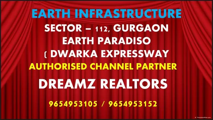 earth infrastructure sector 112 gurgaon earth paradiso dwarka expressway