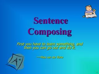 Sentence Composing