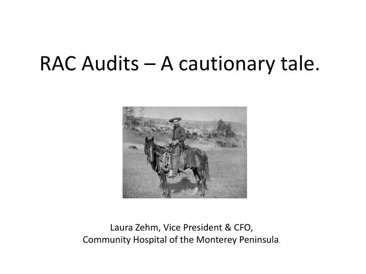 rac audits a cautionary tale