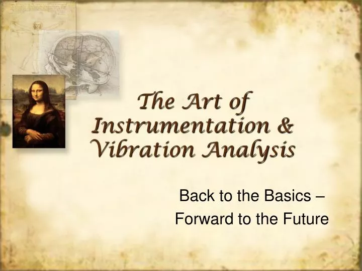the art of instrumentation vibration analysis