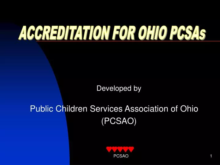 developed by public children services association of ohio pcsao