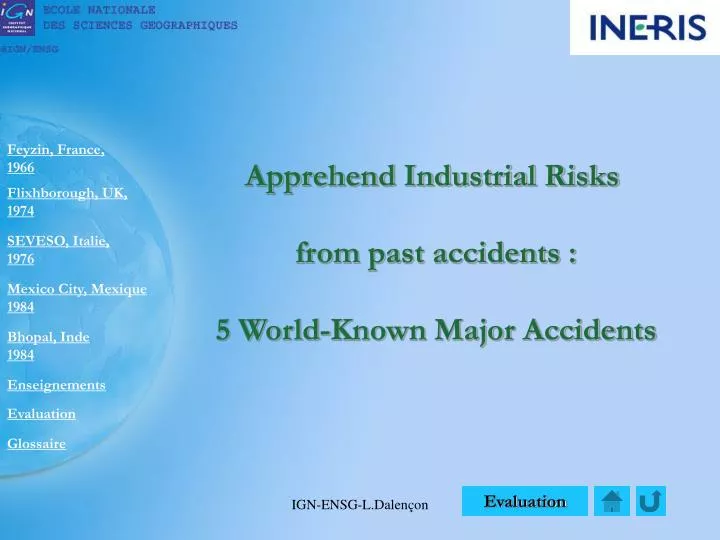 apprehend industrial risks from past accidents 5 world known major accidents