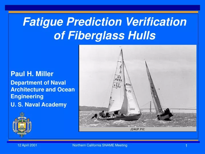 fatigue prediction verification of fiberglass hulls